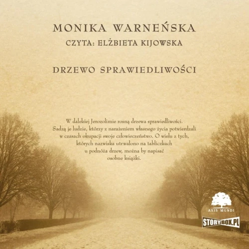 Drzewo sprawiedliwości, Monika Warneńska - audiobook CD mp3