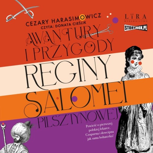 Awantury i przygody Reginy Salomei Pilsztynowej, Cezary Harasimowicz - audiobook CD mp3