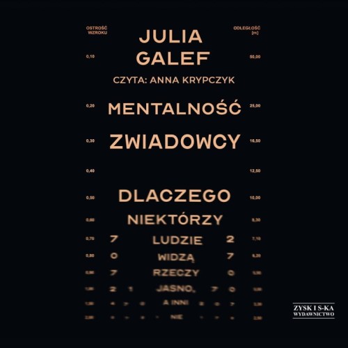 Mentalność zwiadowcy. Dlaczego niektórzy ludzie widzą rzeczy jasno, a inni nie, Julia Galef - audiobook CD mp3