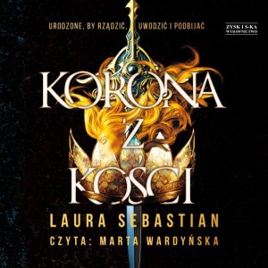 Korona z kości, Laura Sebastian - audiobook CD mp3