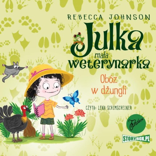 Julka – mała weterynarka. Tom 12. Obóz w dżungli, Rebecca Johnson - audiobook CD mp3
