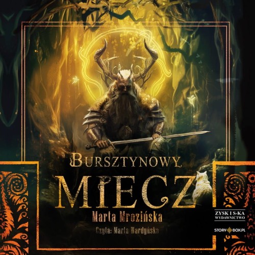 Bursztynowy miecz, Marta Mrozińska - audiobook płyta CD