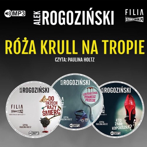 Pakiet Róża Krull na tropie, Alek Rogoziński - audiobooki 3 płyty CD
