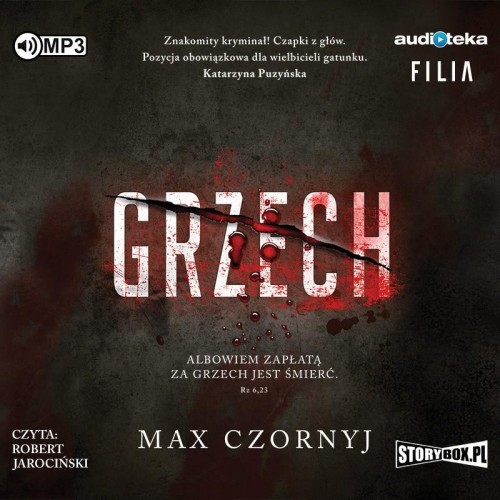 Cykl o komisarzu Deryle: Grzech, Ofiara, Trauma, Klątwa, Krew. Max Czornyj - audiobooki 5 płyt CD