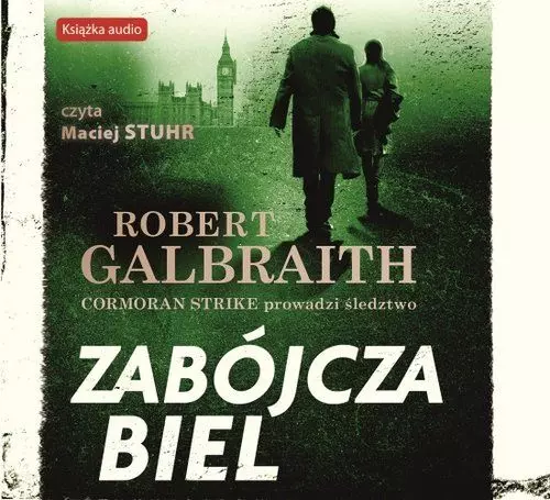 Zabójcza biel. Cormoran Strike prowadzi śledztwo, Robert Galbraith (J.K. Rowling) - audiobook płyta CD