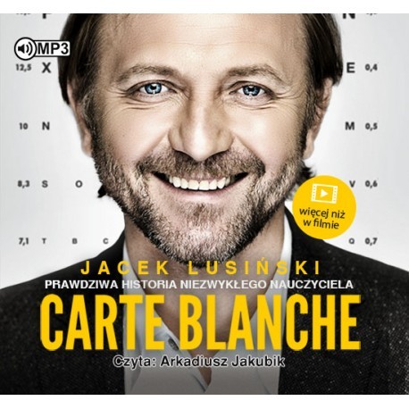 Carte Blanche, Jacek Lusiński - audiobook płyta CD - mp3