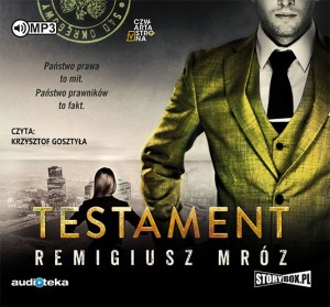 Testament, Remigiusz Mróz - audiobook na płycie CD mp3