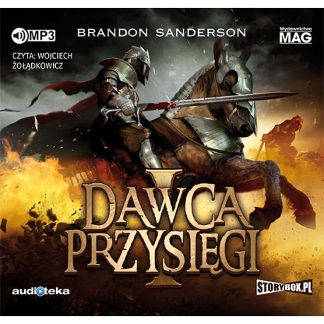 Dawca przysięgi. Księga I, Brandon Sanderson - audiobook na płycie CD mp3