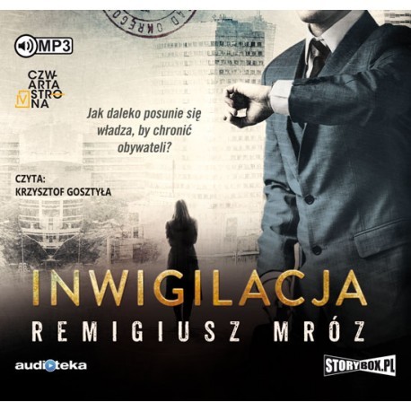 Inwigilacja, Remigiusz Mróz - audiobook na płycie CD mp3