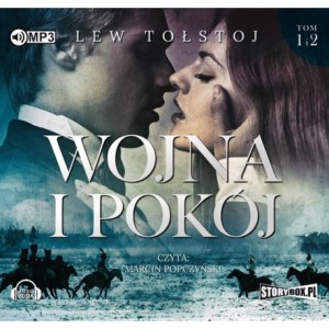 Wojna i pokój, tom 1 i 2, Lew Tołstoj - audiobook na płytach CD mp3