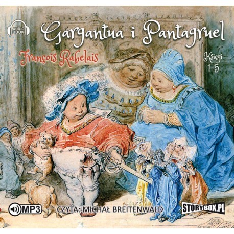 Gargantua i Pantagruel, François Rabelais - audiobook na płycie CD mp3