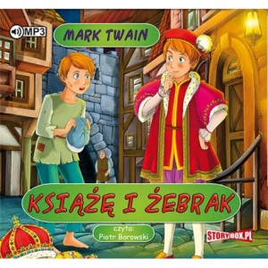 Książę i żebrak, Mark Twain - audiobook na płycie CD mp3