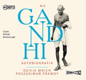 Autobiografia. Dzieje moich poszukiwań prawdy, M.K. Gandhi - audiobook płyta CD