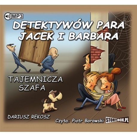 Detektywów para, Jacek i Barbara. Tajemnicza szafa, Dariusz Rekosz - audiobook na płycie CD mp3