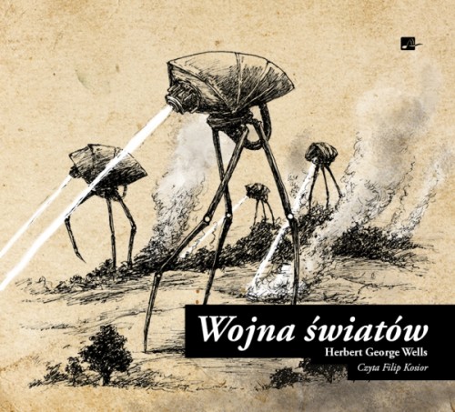 Wojna światów, Herbert George Wells - audiobook na płycie CD mp3