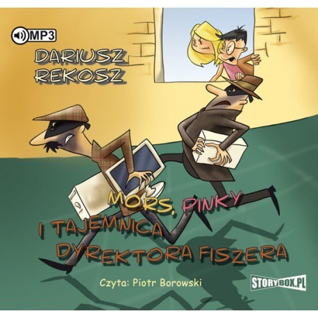 Mors, Pinky i tajemnica dyrektora Fiszera, Dariusz Rekosz - audiobook płyta CD mp3