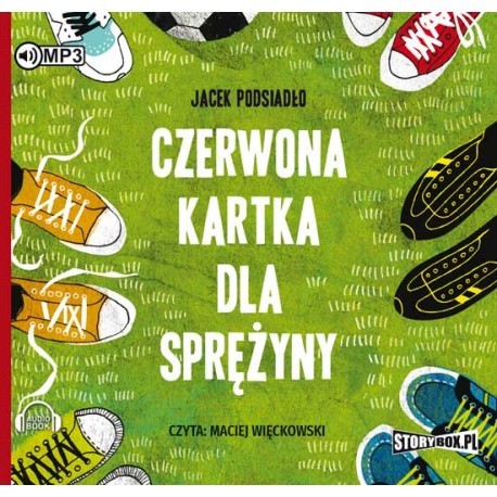 Czerwona kartka dla Sprężyny, Jacek Podsiadło - audiobook na płycie CD mp3