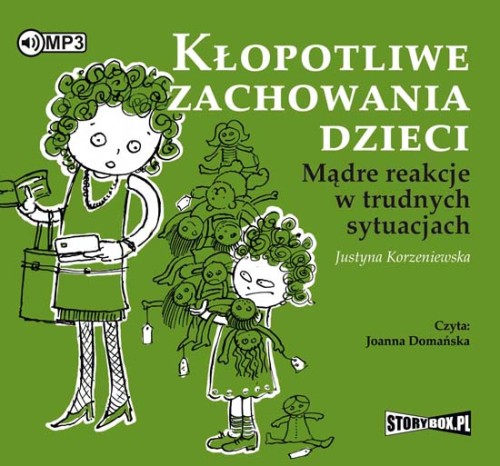 Kłopotliwe zachowania dzieci, Justyna Korzeniewska - audiobook na płycie CD mp3