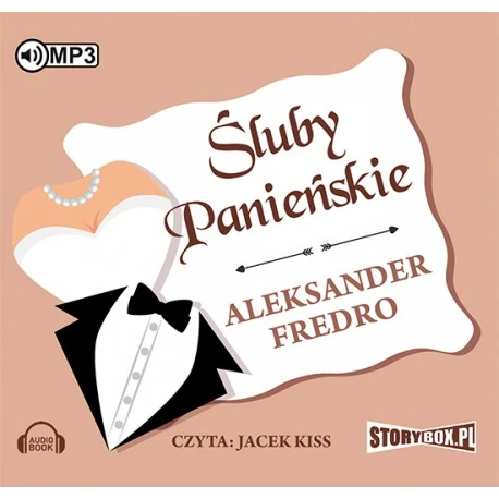 Śluby panieńskie, Aleksander Fredro, czyta Jacek Kiss - audiobook płyta CD mp3