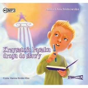 Krzysztofa Pączka droga do sławy. Anna Onichimowska - audiobook płyta CD mp3